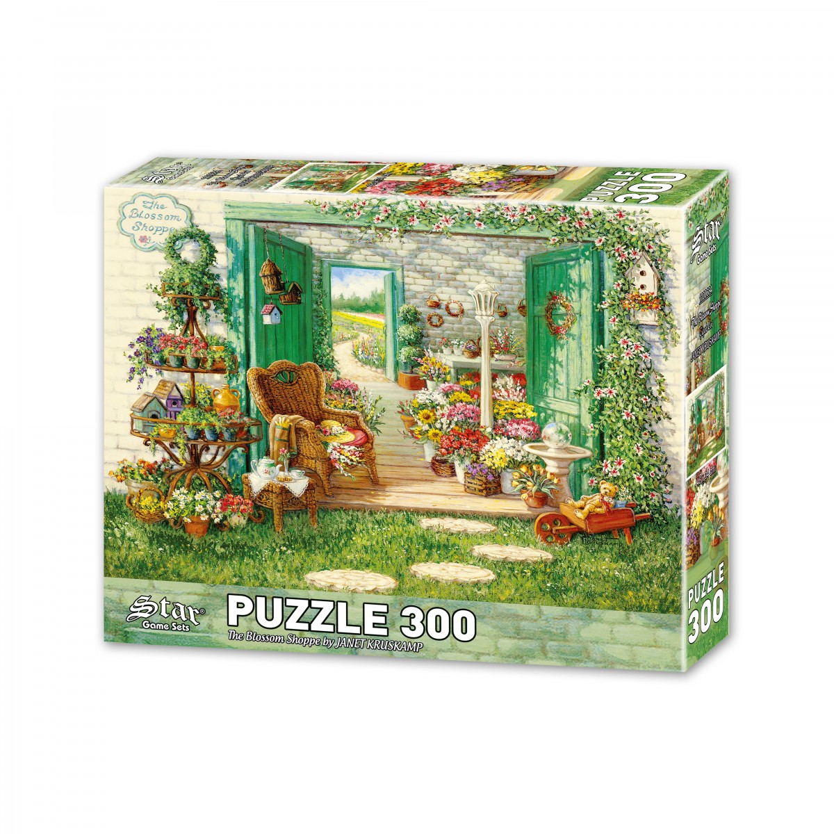 300 Parça Çiçek Evi Puzzle