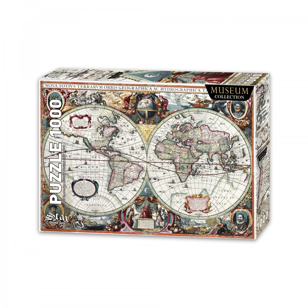 1000 Parça Dünya Haritası I Puzzle