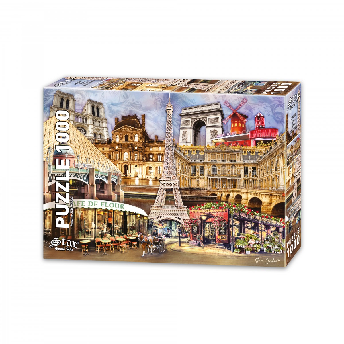 1000 Parça Fransa Puzzle