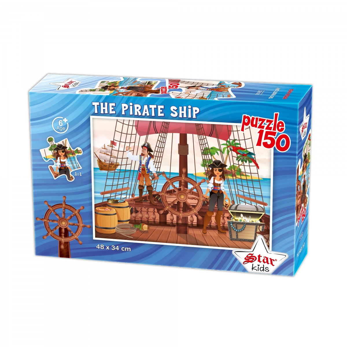 150 Parça Korsan Gemisi Puzzle